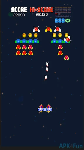 Galaxiga Retro Screenshot Image