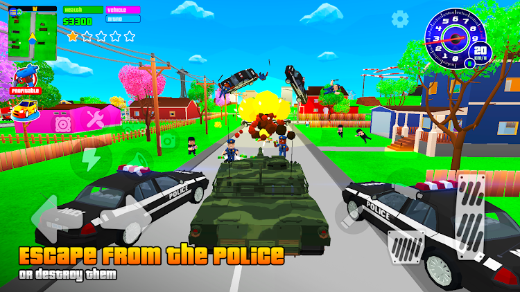 #1. Gangs Wars: Pixel Shooter RP (Android) By: playducky.com