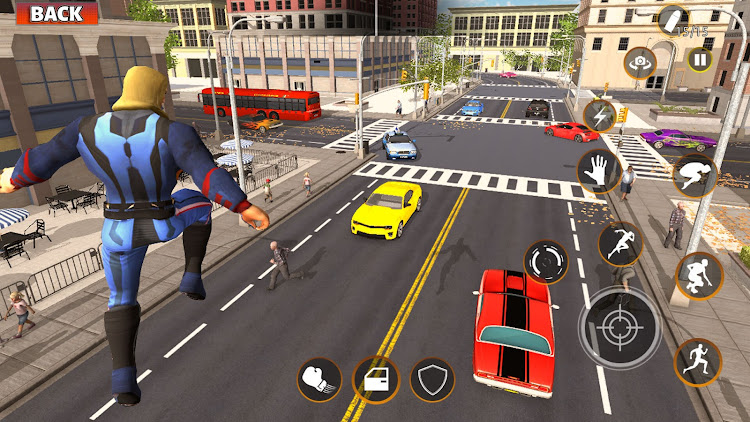 #1. Gangster Target Superhero Game (Android) By: NanoHead Games