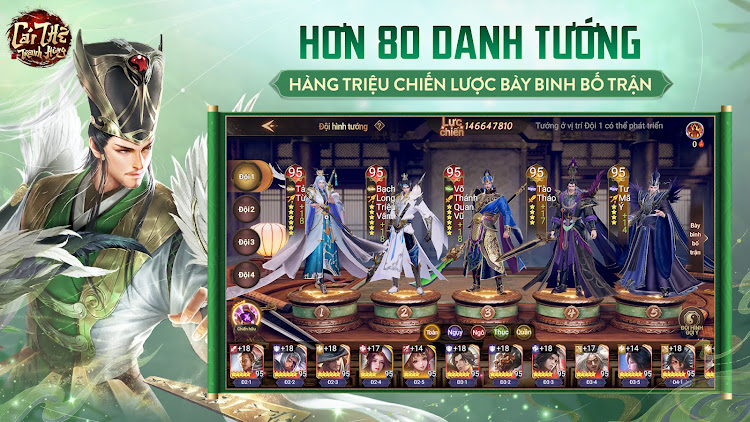 #1. Garena Cái Thế Tranh Hùng (Android) By: Garena Mobile Private