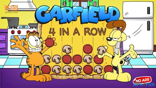 Garfield 4 in a Row Screenshot Image