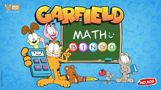 Garfield Math Bingo for Kids Screenshot Image