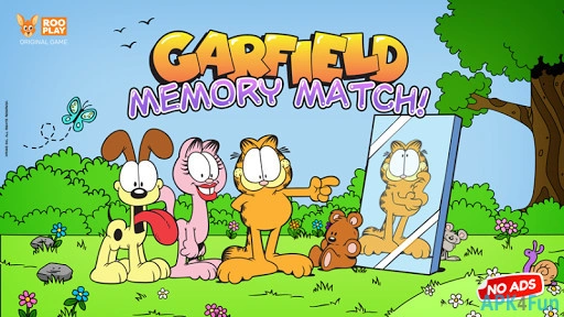 Garfield Memory Game for Kids Screenshot Image