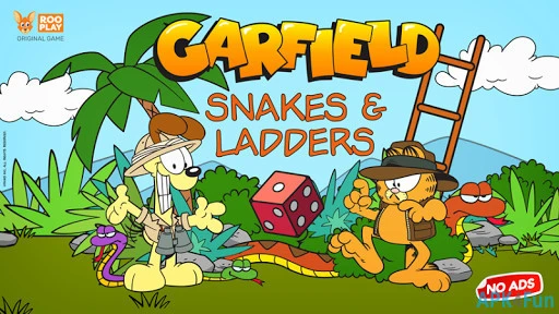 Garfield Snakes & Ladders Screenshot Image