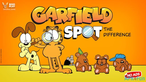 Garfield Spot the Difference Screenshot Image