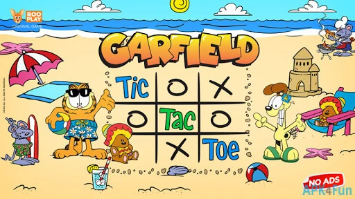 Garfield Tic Tac Toe for Kids Screenshot Image