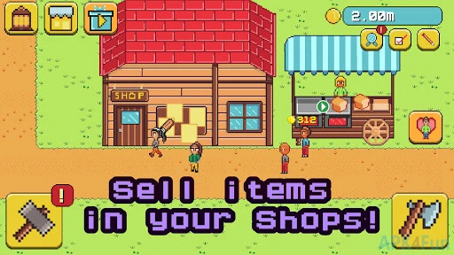 Generations: Idle Merchant Town Screenshot Image