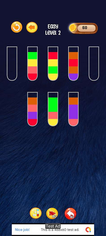 #1. Get the Color: Water Sort Puzz (Android) By: Integrated Codes