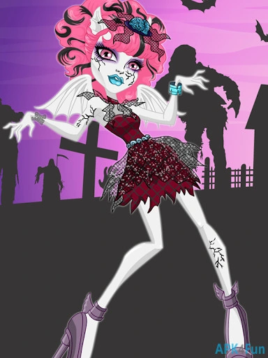 Ghouls Monsters Fashion Dress Up Screenshot Image