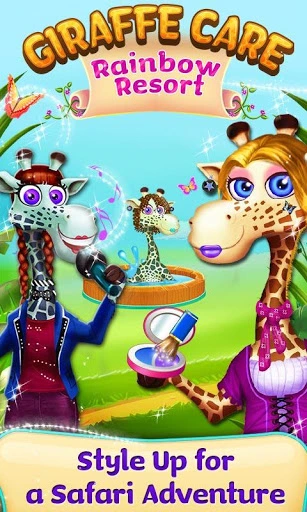 Giraffe Care - Rainbow Resort Screenshot Image