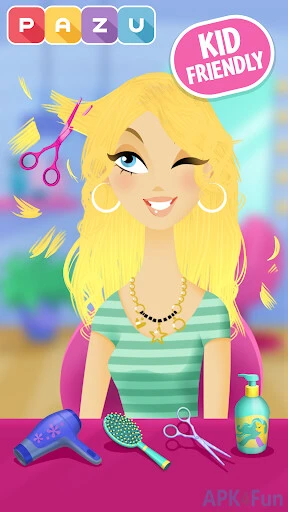 Girls Hair Salon Screenshot Image