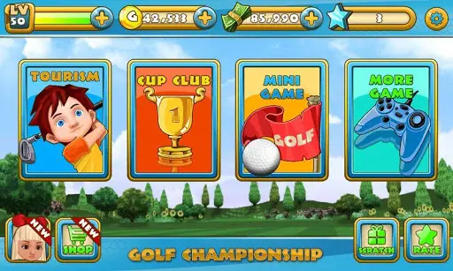 Golf Championship Screenshot Image