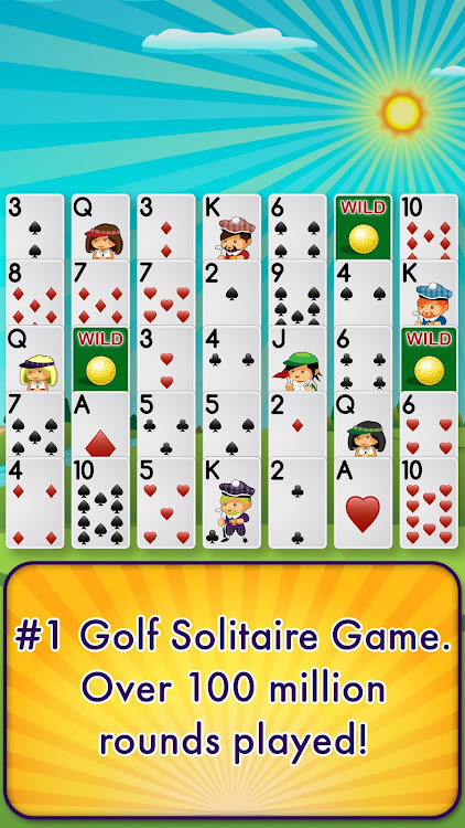 #1. Golf Solitaire Pro (Android) By: Glowing Eye Games Limited