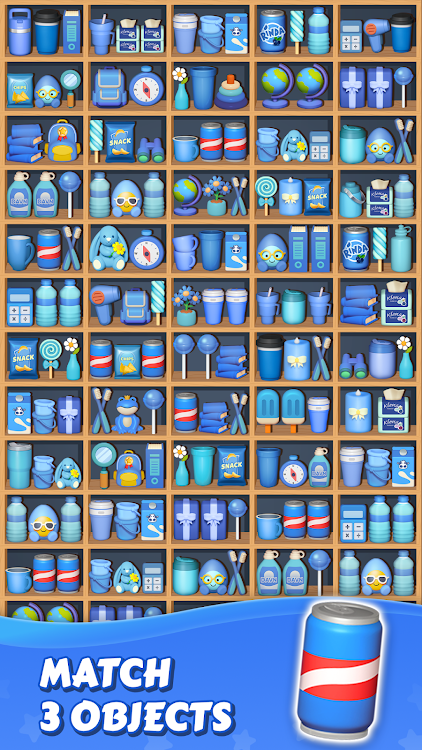 #1. Goods Sorting: Match 3 Puzzle (Android) By: FALCON GAMES