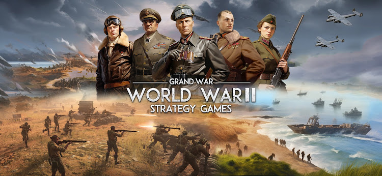 #1. Grand War: WW2 Strategy Games (Android) By: World War 2 Strategy Games