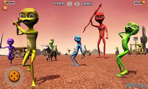 Green Alien Royale Screenshot Image