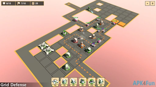 Grid Defense Screenshot Image