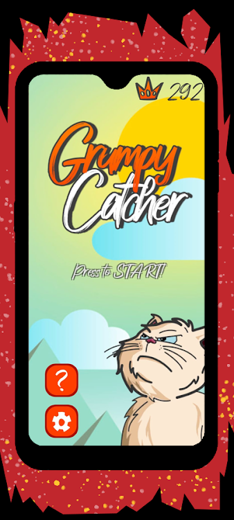 #1. Grumpy Catcher (Android) By: KODOKU