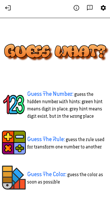 #1. Guess What?‒Math & Color Games (Android) By: KrashSoft