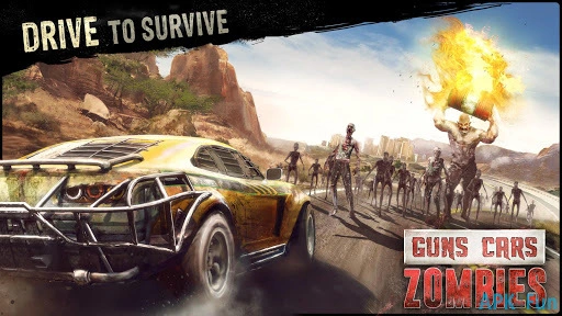 Guns, Cars and Zombies Screenshot Image