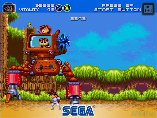 Gunstar Heroes Classic Screenshot Image