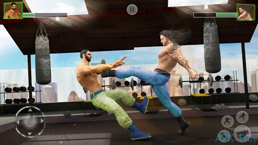 Gym Bodybuilder Fighting Screenshot Image