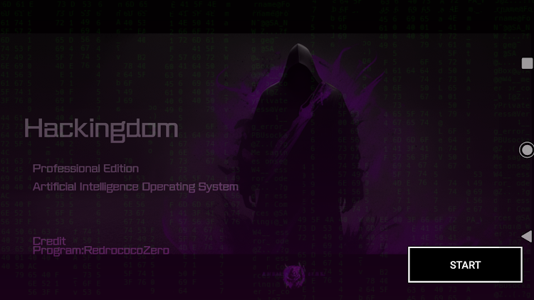 #1. Hackingdom Hacker game (Android) By: RedrococoZero