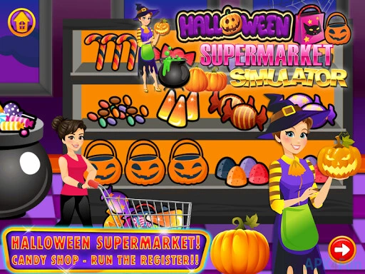 Halloween Supermarket Grocery Screenshot Image