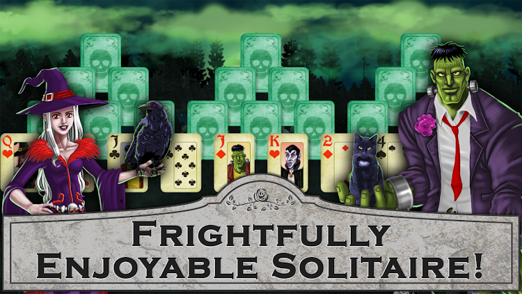 #1. Halloween Tri-peaks Solitaire (Android) By: Glowing Eye Games Limited