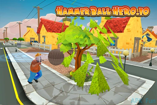 Hammer Ball Hero.io Screenshot Image