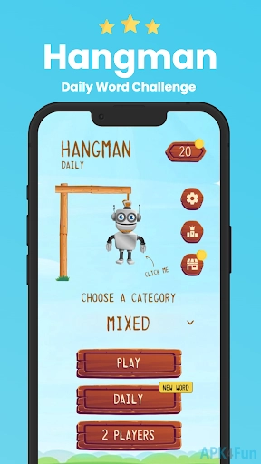 Hangman with Hints Screenshot Image