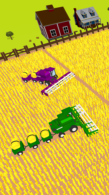 #1. Harvest.io – 3D Farming Arcade (Android) By: CASUAL AZUR GAMES