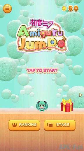 Hatsune Miku Amiguru Jump Screenshot Image