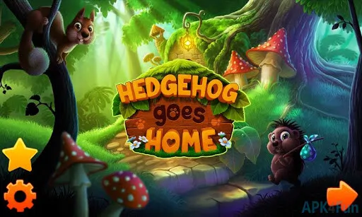 Hedgehog Goes Home Screenshot Image