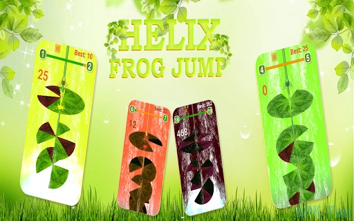 Helix Frog Jump Screenshot Image