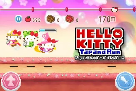 Hello Kitty Tap and Run Screenshot Image