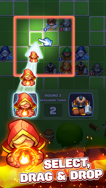 #1. Hero Tactics: 2 Player Game (Android) By: Miniclip.com