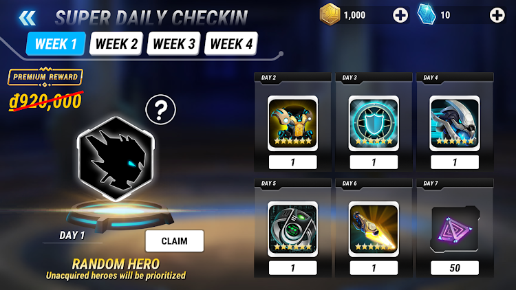 #1. Heroes Infinity Premium (Android) By: DIVMOB