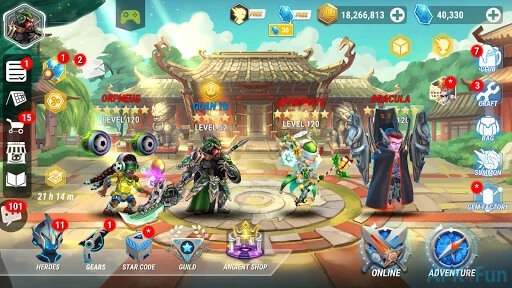 Heroes Infinity Screenshot Image