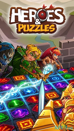 Heroes and Puzzles Screenshot Image