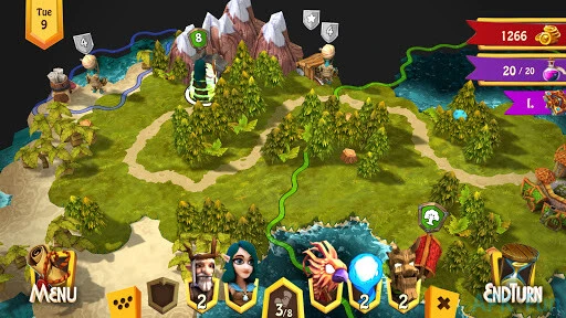 Heroes of Flatlandia Screenshot Image