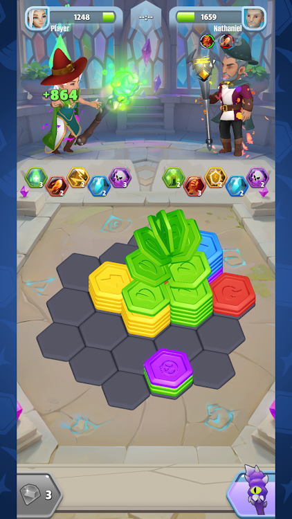 #1. Hex Heroes (Android) By: DeusCraft