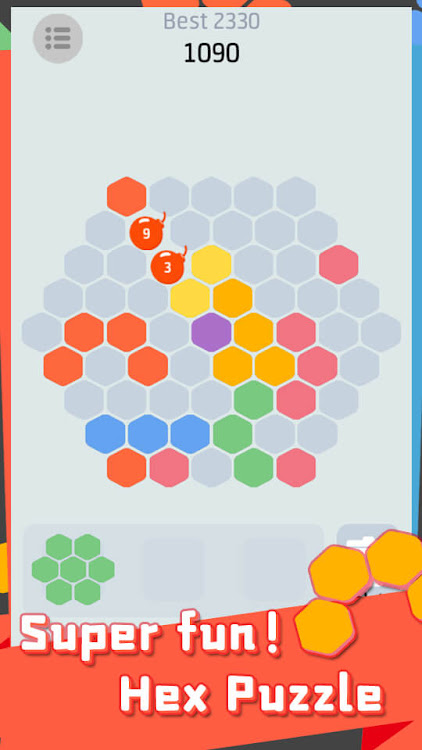 #1. Hex Puzzle - Super fun (Android) By: PuLu Network