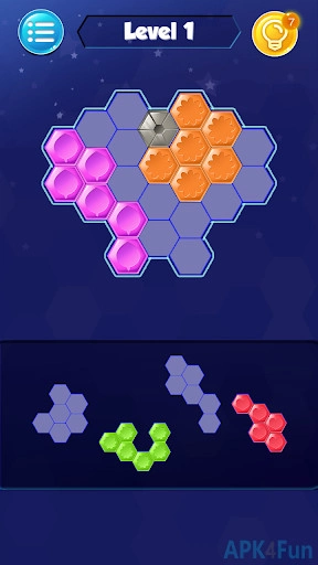 Hexa Block Puzzle Screenshot Image