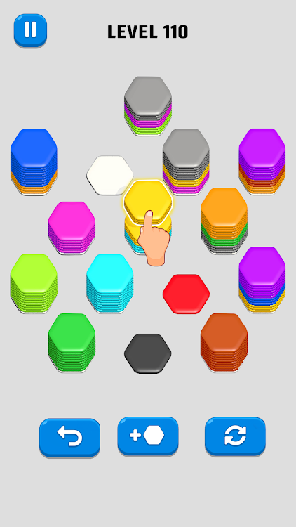 #1. Hexa Color Sort Puzzle (Android) By: Zego Studio