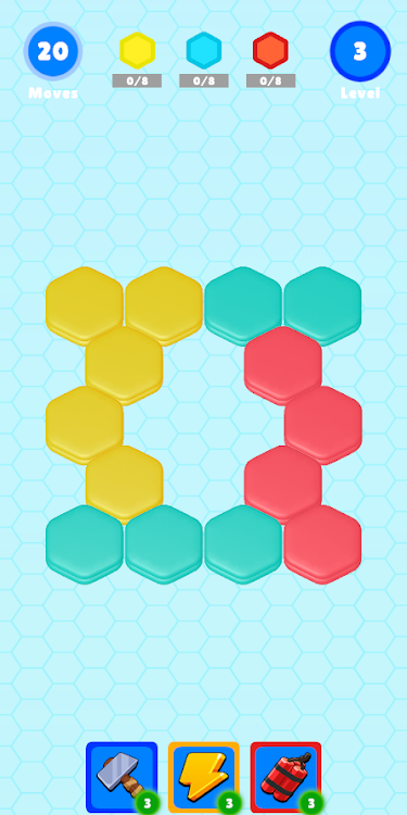 #1. Hexa Puzzle (Android) By: Gamer Stash