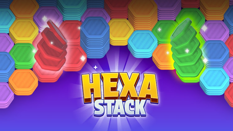 #1. Hexa Stack: Sorting Puzzle (Android) By: FALCON GAMES