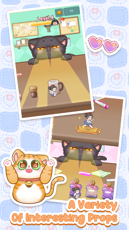 #1. Hide & Seek Cats! (Android) By: kingoughinoto