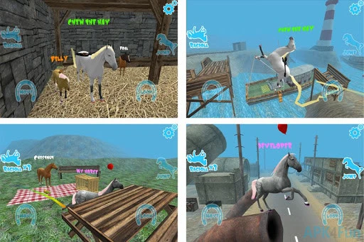 Hill Cliff Horse Screenshot Image