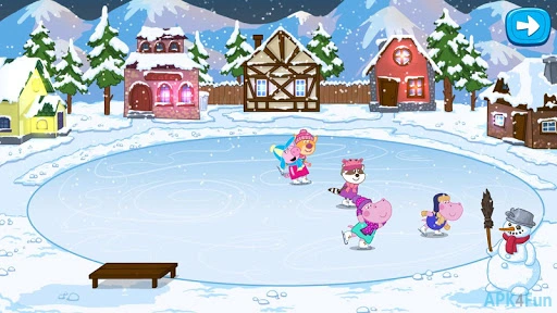 Hippo's Tales: Snow Queen Screenshot Image